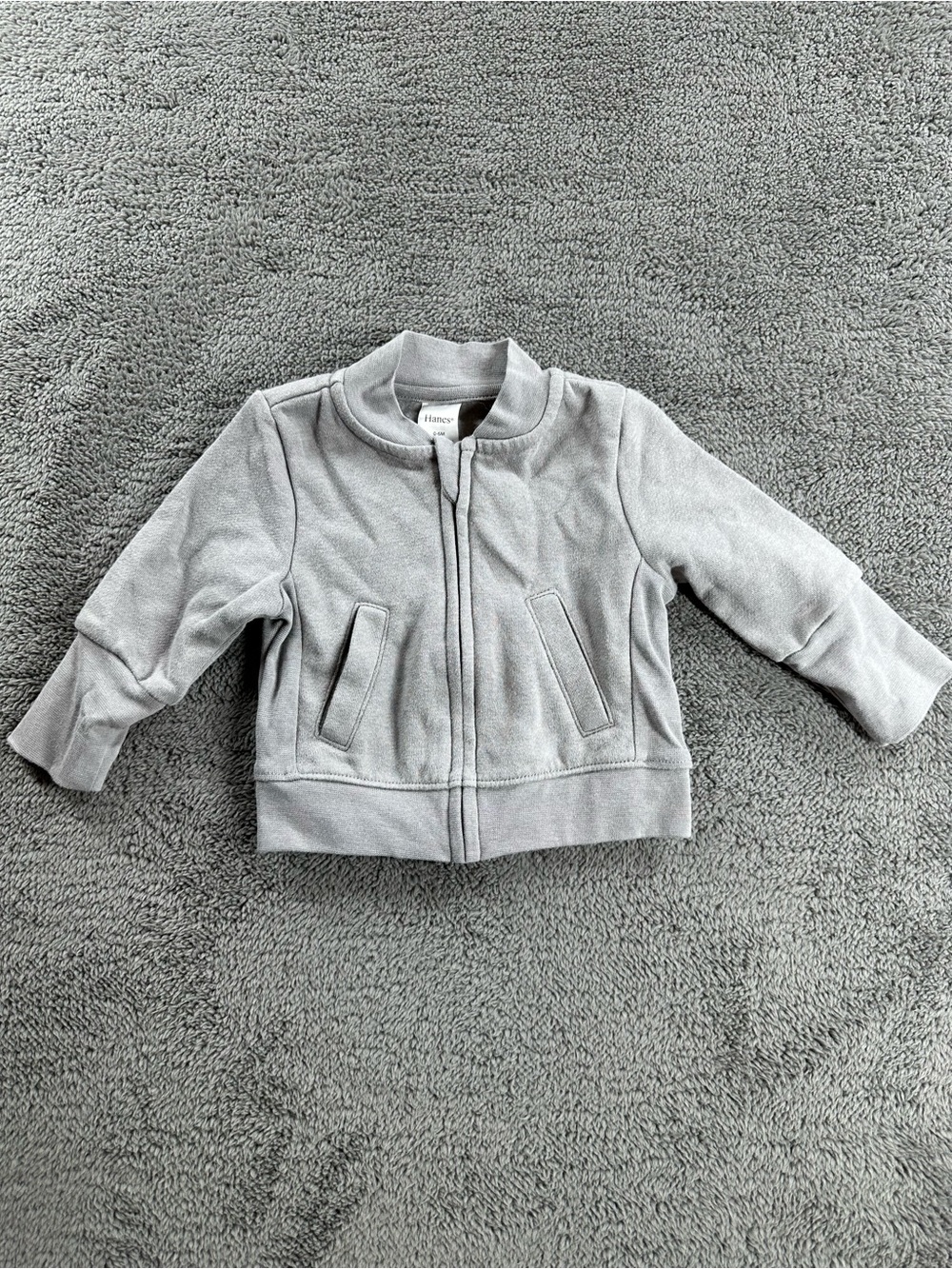 Hanes Zip Sweater 0-6 months